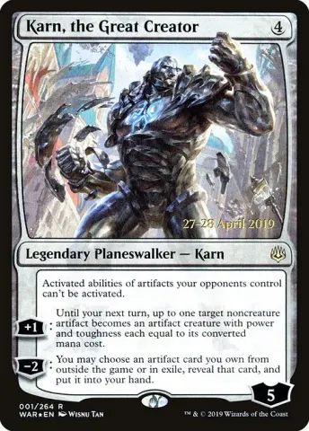 Karn, the Great Creator · 1s