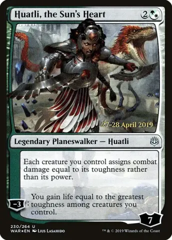 Huatli, the Sun's Heart · 230s