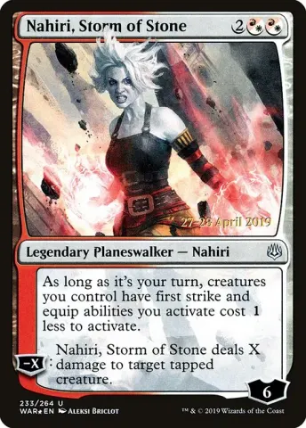 Nahiri, Storm of Stone · 233s