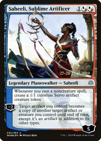 Saheeli, Sublime Artificer · 234s