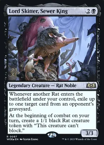 Lord Skitter, Sewer King · 97s
