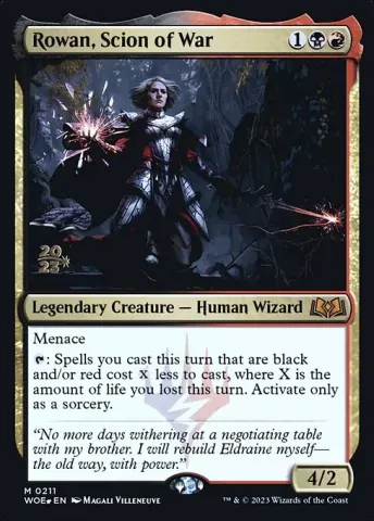 Rowan, Scion of War · 211s