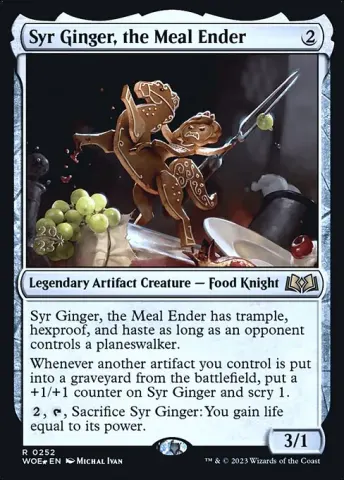 Syr Ginger, the Meal Ender · 252s