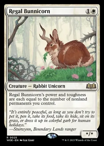 Regal Bunnicorn · 25p