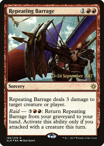 Repeating Barrage · 156s