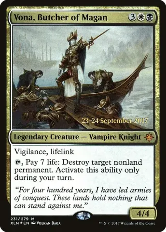 Vona, Butcher of Magan · 231s