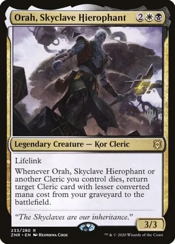 Orah, Skyclave Hierophant · 233p