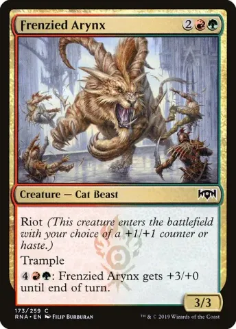 Frenzied Arynx · 173