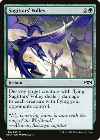 Sagittars' Volley · 138