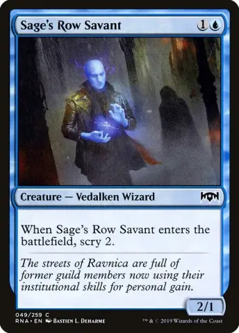 Sage's Row Savant · 49