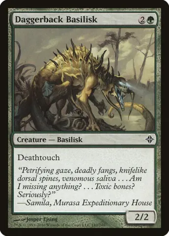 Daggerback Basilisk · 182