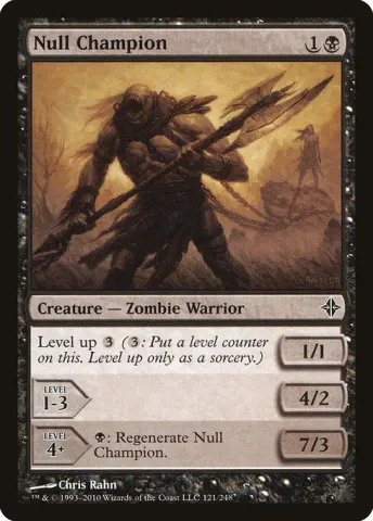 Null Champion · 121