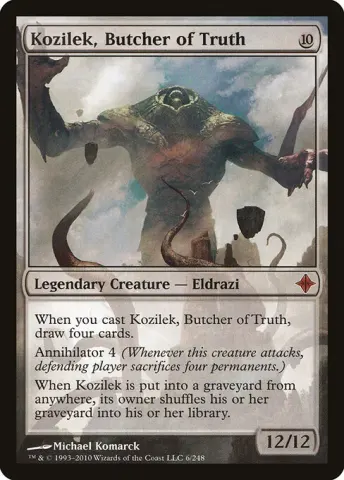 Kozilek, Butcher of Truth · 6