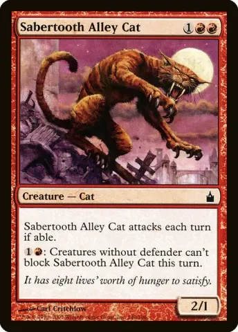 Sabertooth Alley Cat · 140