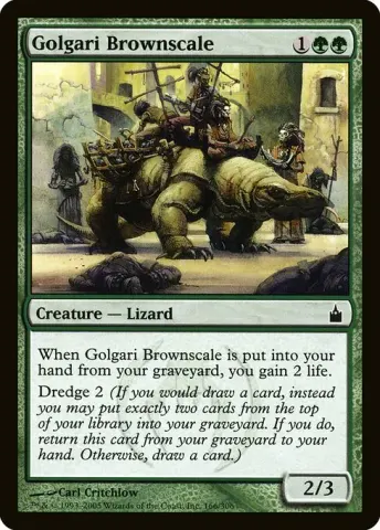 Golgari Brownscale · 166