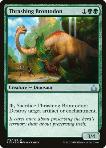Thrashing Brontodon · 148