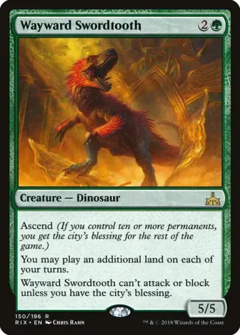 Wayward Swordtooth · 150