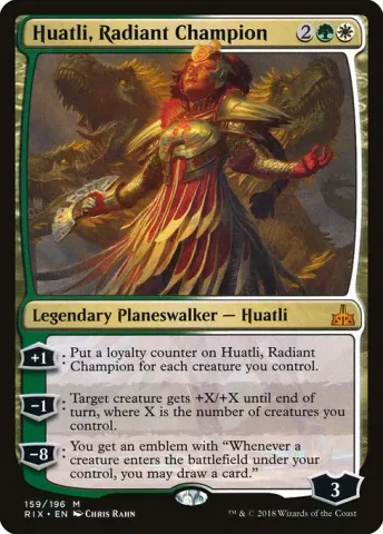 Huatli, Radiant Champion · 159