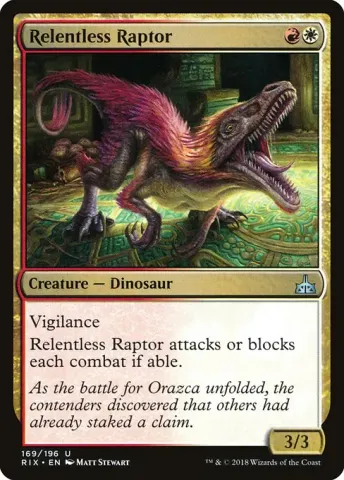Relentless Raptor · 169