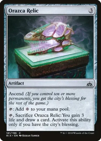 Orazca Relic · 181