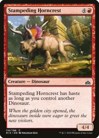 Stampeding Horncrest · 116