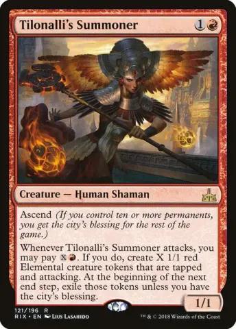 Tilonalli's Summoner · 121