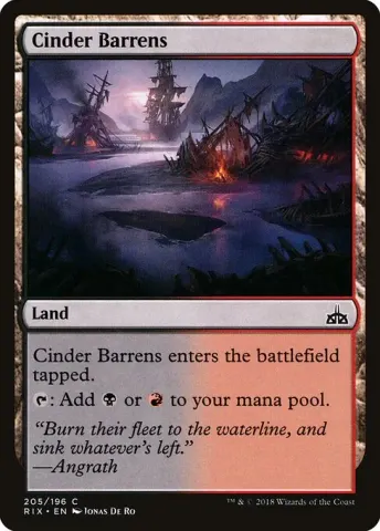 Cinder Barrens · 205