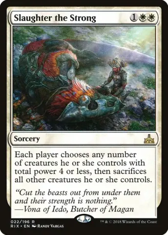 Slaughter the Strong · 22