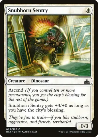 Snubhorn Sentry · 23