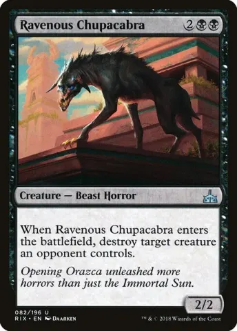 Ravenous Chupacabra · 82