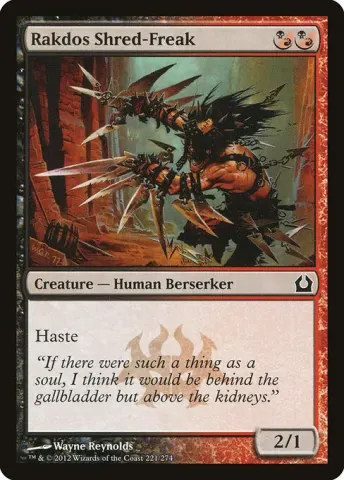 Rakdos Shred-Freak · 221