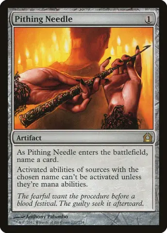 Pithing Needle · 231