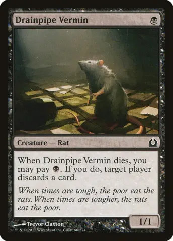 Drainpipe Vermin · 66