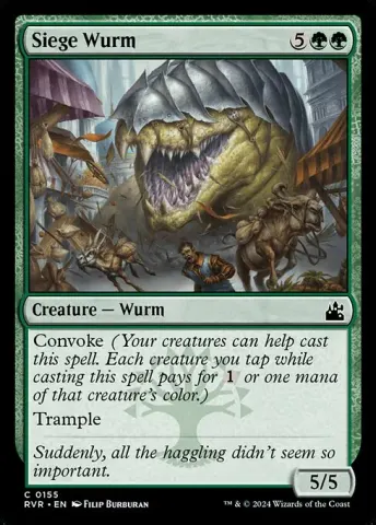 Siege Wurm · 155