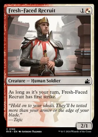 Fresh-Faced Recruit · 182