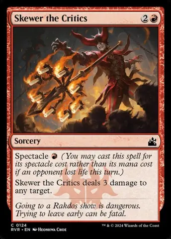 Skewer the Critics · 124