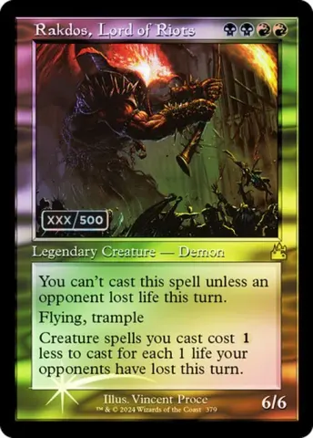 Rakdos, Lord of Riots · 379z
