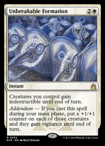 Unbreakable Formation · 32