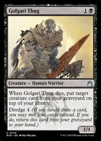 Golgari Thug · 76