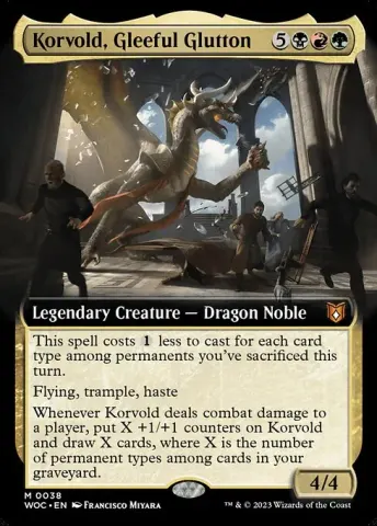 Korvold, Gleeful Glutton · 38