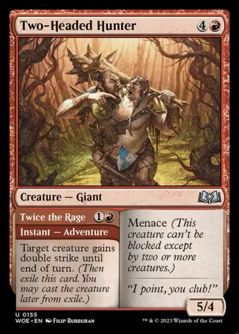Two-Headed Hunter // Twice the Rage · 155