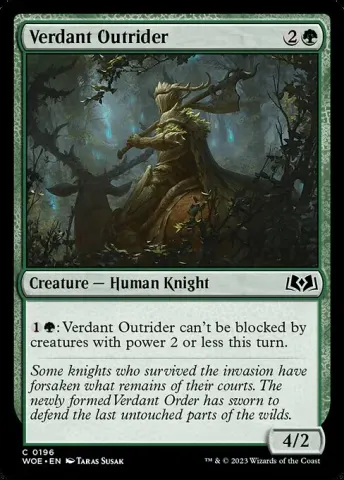 Verdant Outrider · 196