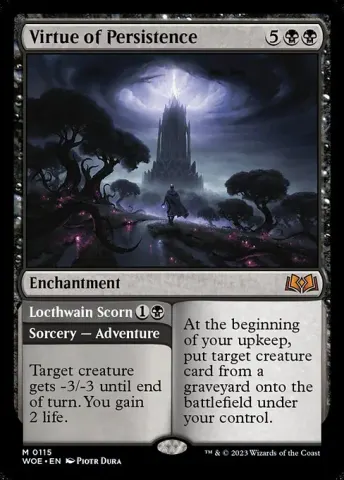 Virtue of Persistence // Locthwain Scorn · 115