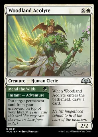 Woodland Acolyte // Mend the Wilds · 241