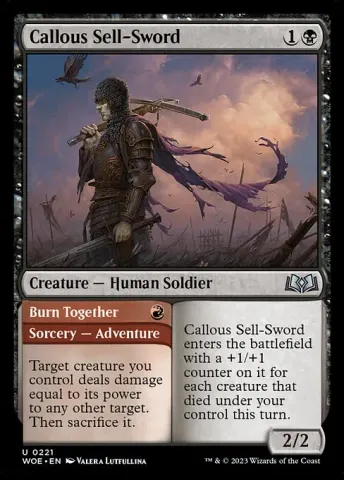 Callous Sell-Sword // Burn Together · 221