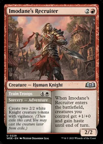 Imodane's Recruiter // Train Troops · 229