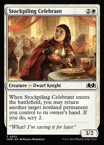 Stockpiling Celebrant · 32