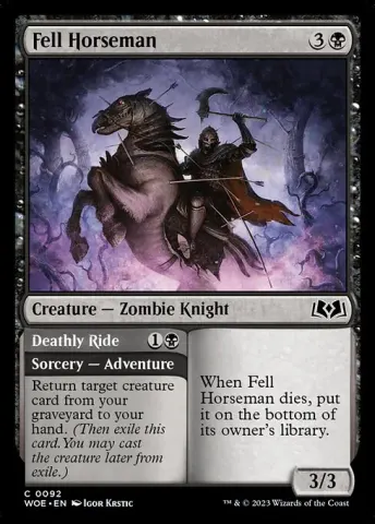 Fell Horseman // Deathly Ride · 92