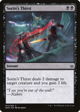 Sorin's Thirst · 104