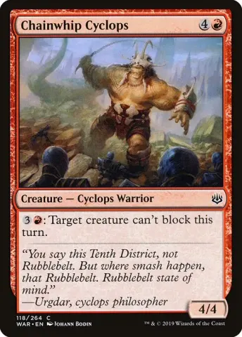 Chainwhip Cyclops · 118